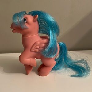 Vintage G1 My Little Pony FIREFLY Pegasus Lightning Bolts Pink 1983